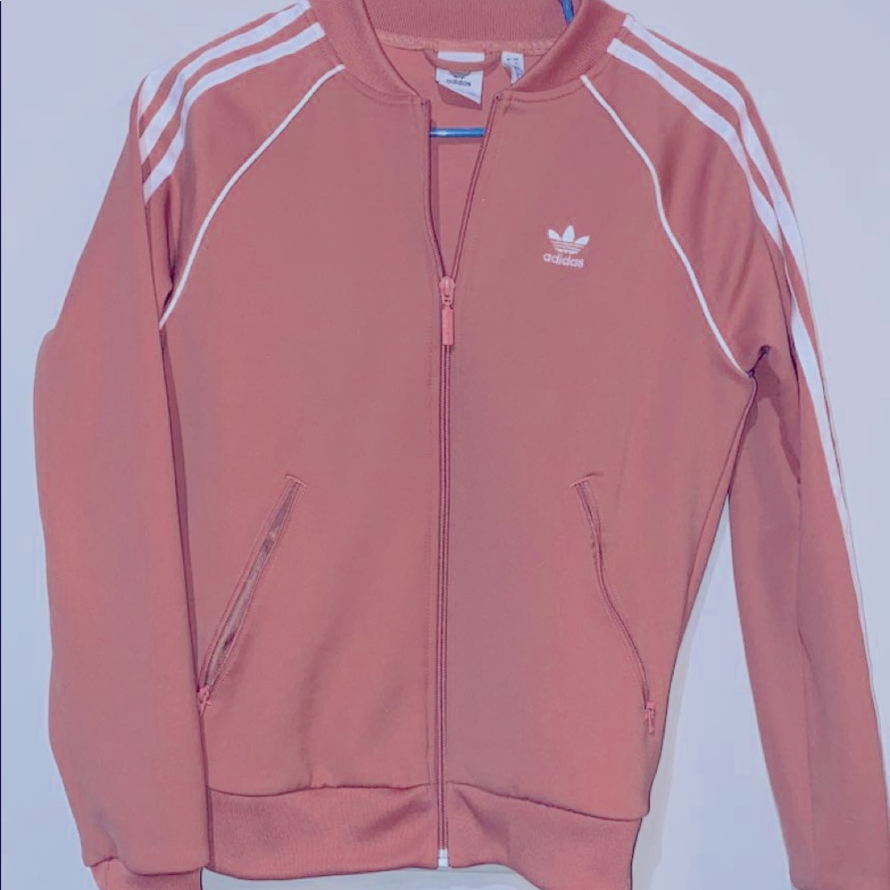 Pink Adidas Zip Up